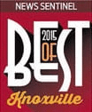 2015 Best of Knoxville, TN, award